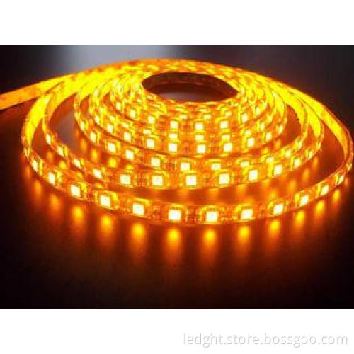 Decorative SMD5050 30LEDs DC12 DC24V Cool White Yellow Stri